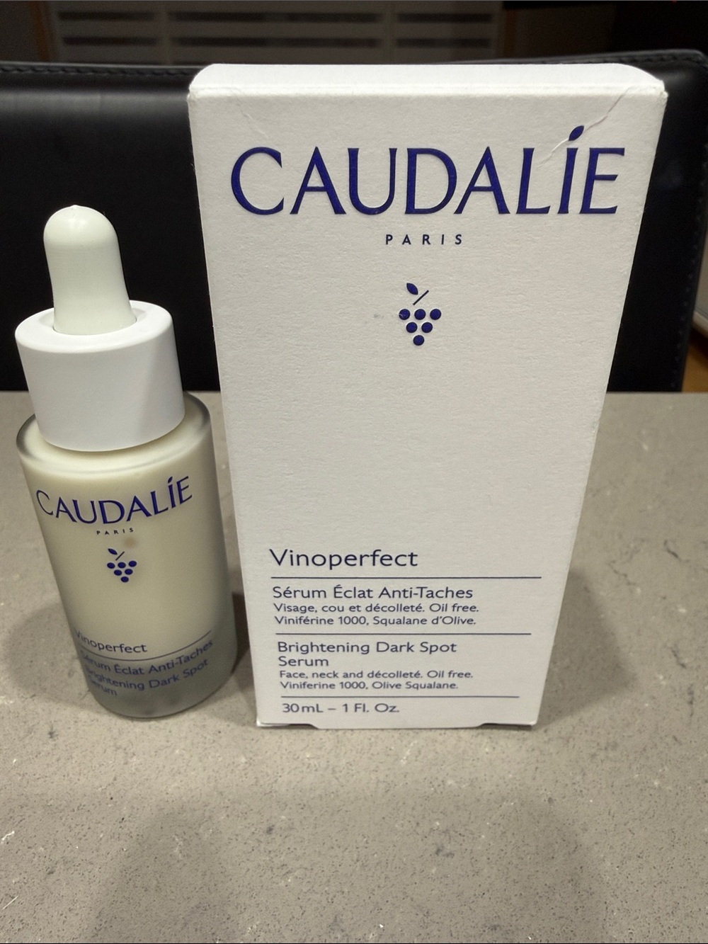 Caudalie Vinoperfect Brightening Dark Spot Serum -new/unopened